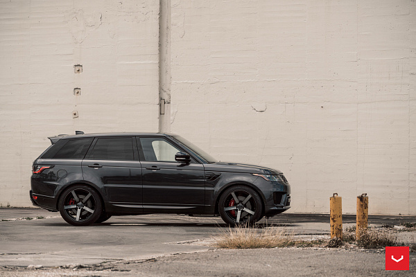 Фото дисков Vossen CV3 Глянцевый темный лак на Land Rover Range Rover Sport II