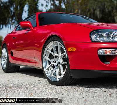 Фото дисков BC Forged HCA381 на Toyota Supra A80