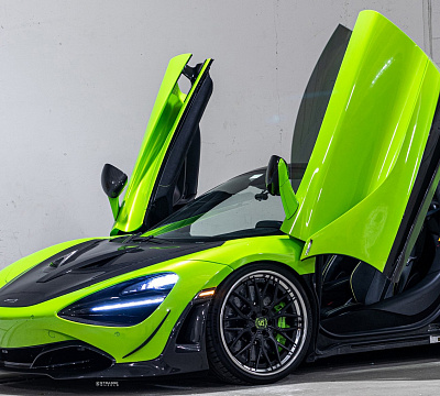 Фото дисков Strasse Wheels SV10M Deep Concave FS на McLaren 720S