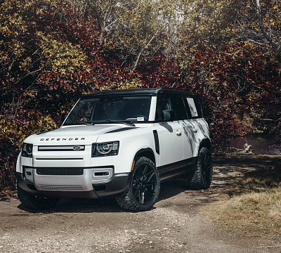 Фото дисков Vossen HF-7 на Land Rover Defender II