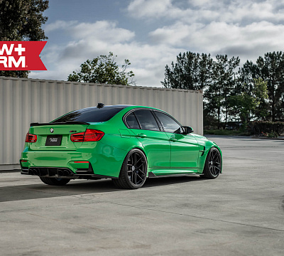 Фото дисков HRE FF21 на BMW 3/M3 (F3x/F80)