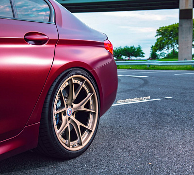 Фото дисков HRE S101 на BMW 5/M5 (G30/F90)
