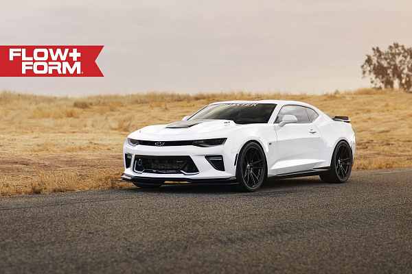Фото дисков HRE FF04 Черный глянец на Chevrolet Camaro VI