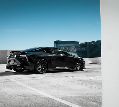 Фото дисков Vossen HF-2 на Lexus LC 500