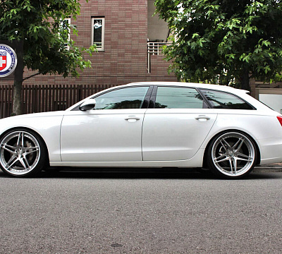 Фото дисков HRE S107 на Audi A/RS 6 (C7)