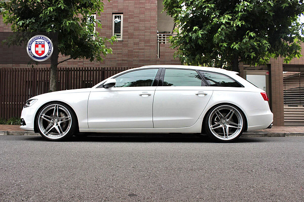 Фото дисков HRE S107 Глянцевый тонированный лак на Audi A/RS 6 (C7)