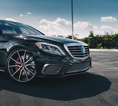 Фото дисков Vossen HF-3 на Mercedes-Benz S-Class (W222, C217)