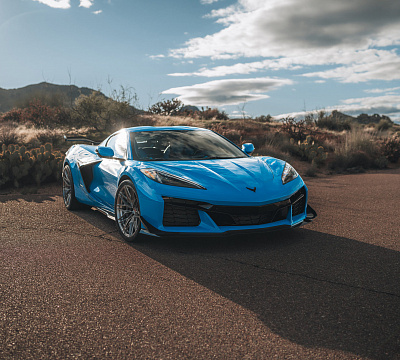 Фото дисков Vossen S21-02 на Chevrolet Corvette C8