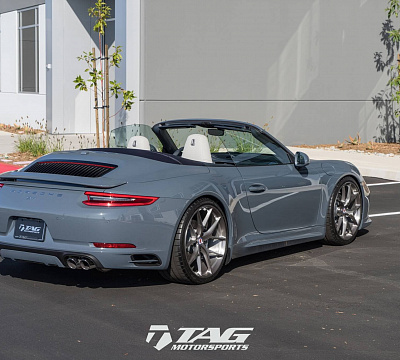 Фото дисков HRE P101 на Porsche 911 VII