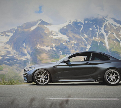 Фото дисков HRE R101 на BMW 2/M2 (F22/F87)