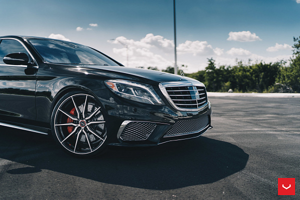 Фото дисков Vossen HF-3 Алмазная проточка на Mercedes-Benz S-Class (W222, C217)