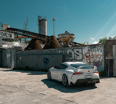 Фото дисков Vossen HF-1 на Toyota Supra A90