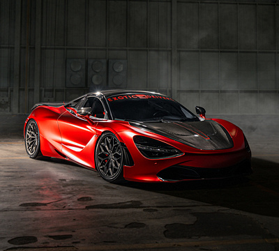 Фото дисков Brixton Forged CM6-R на McLaren 720S
