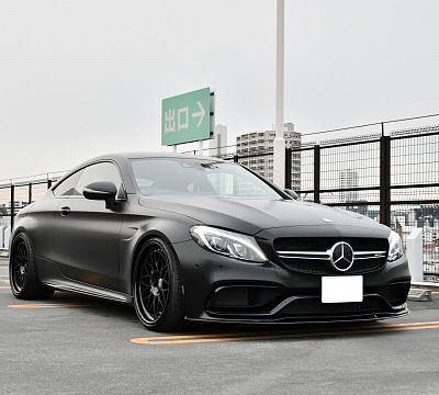 Фото дисков HRE 300 на Mercedes-Benz C-Class (W205)