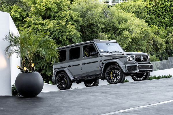 Фото дисков HRE P200 Черный глянец на Mercedes-Benz G-Class III