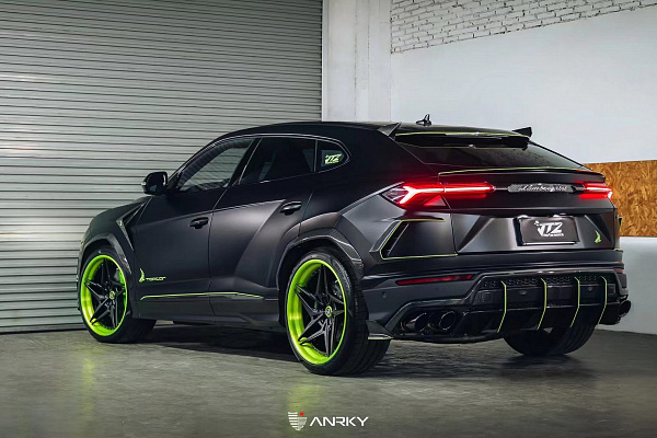 Фото дисков Anrky S3-X3 Черный сатин на Lamborghini Urus