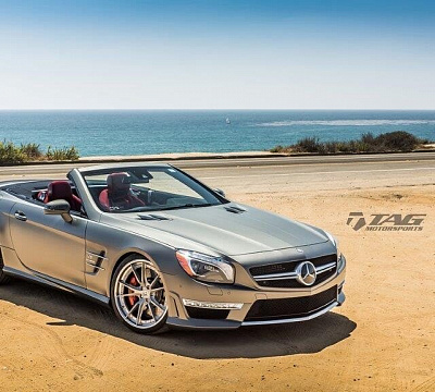 Фото дисков HRE S104 на Mercedes-Benz SL (R231)