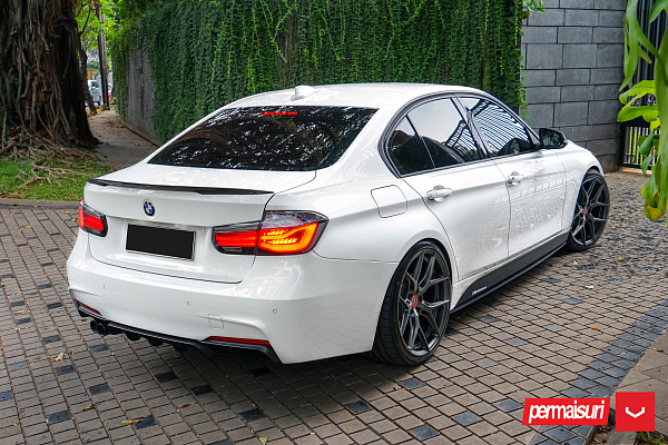 Фото дисков Vossen HF-5 Сатиновый графит на BMW 3/M3 (F3x/F80)