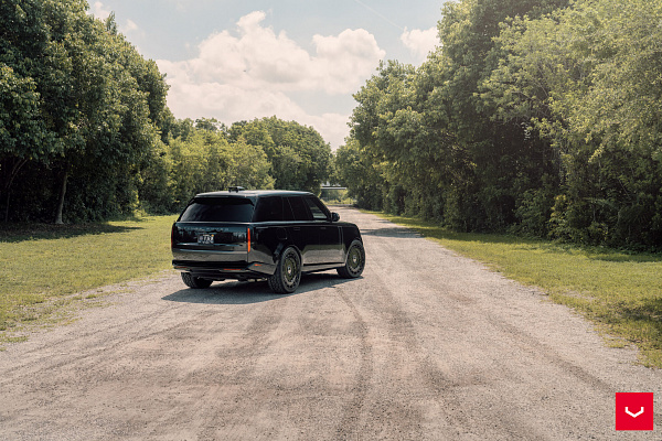 Фото дисков Vossen HF-9 Черный глянец на Land Rover Range Rover V