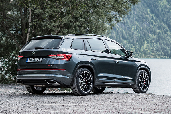 Фото дисков ABT Sport GR Алмазная проточка на Skoda Kodiaq I