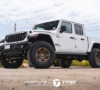 Фото дисков HRE FT1 на Jeep Gladiator II (JT)
