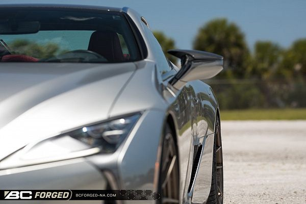 Фото дисков BC Forged HCA162 Сатиновая бронза на Lexus LC 500
