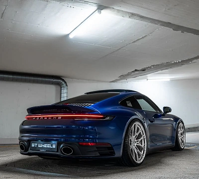 Фото дисков ST Wheels ST9 на Porsche 911 VIII