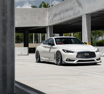 Фото дисков Vossen HF-2 на Infiniti Q60 II