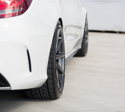 Фото дисков Vossen VFS-10 на Mercedes-Benz C-Class (W205)