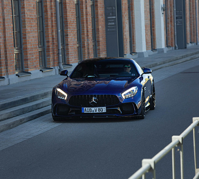 Фото дисков Vossen M-X2 на Mercedes-Benz AMG GT I