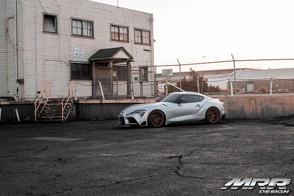Фото дисков MRR FS06 Сатиновая медь на Toyota Supra A90