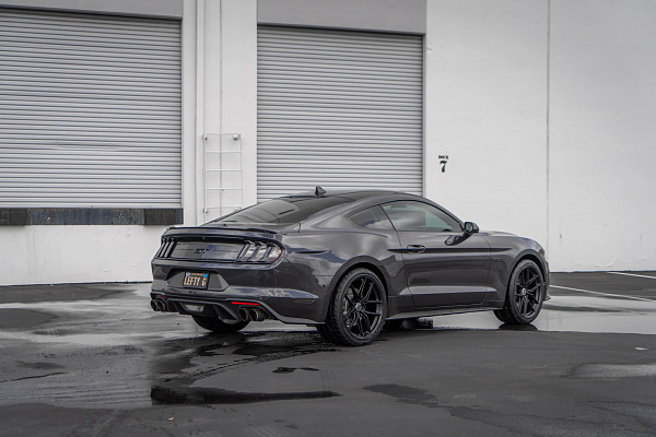 Фото дисков HRE FF21 Глянцевый графит на Ford Mustang VI