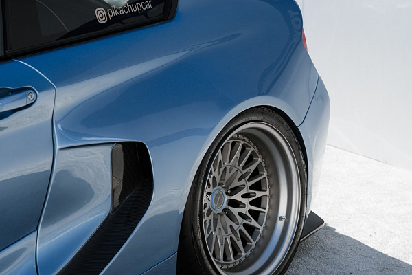 Фото дисков Brixton Forged HS1 Сатиновый лак на BMW 2/M2 (F22/F87)