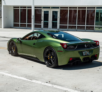 Фото дисков Anrky AN17 на Ferrari 458