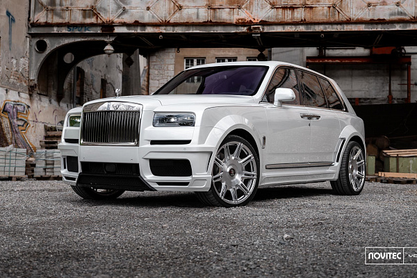 Фото дисков NOVITEC SP2 Глянцевый лак на Rolls-Royce Cullinan