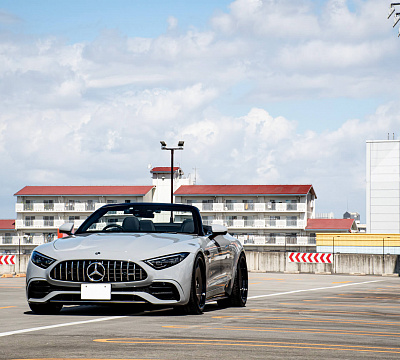 Фото дисков HRE 544C на Mercedes-Benz SL (R232)
