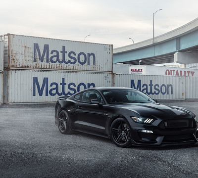 Фото дисков Vossen VFS-5 на Ford Mustang VI