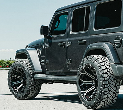 Фото дисков 4PLAY 4P80R на Jeep Wrangler IV (JL)