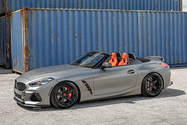 Фото дисков Strasse Wheels S5 Competition Черный сатин на BMW Z4 (G29)