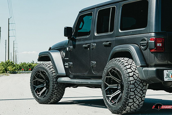 Фото дисков 4PLAY 4P80R  на Jeep Wrangler IV (JL)