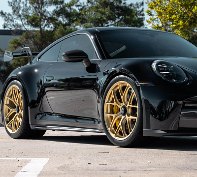 Фото дисков HRE R161 Lightweight на Porsche 911 VIII