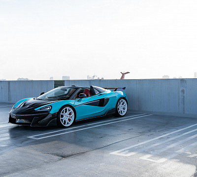 Фото дисков Vossen EVO-3R на McLaren 570S