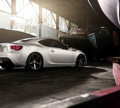 Фото дисков Vossen CV3 на Subaru BRZ I