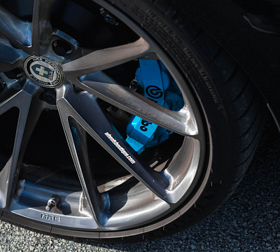 Фото дисков HRE P204 на BMW 3/M3 (F3x/F80)