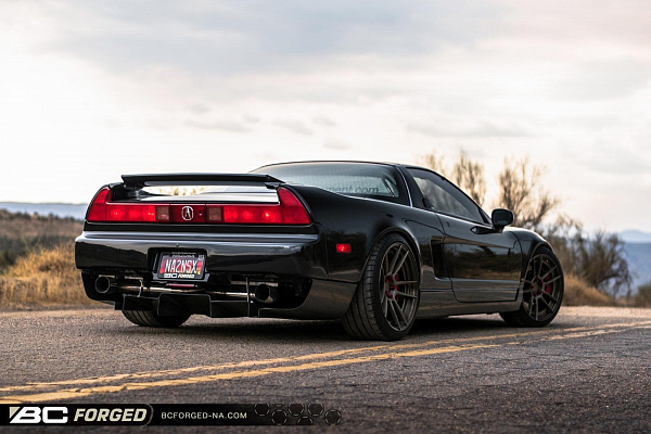 Фото дисков BC Forged HCA163 Сатиновая бронза на Acura NSX I