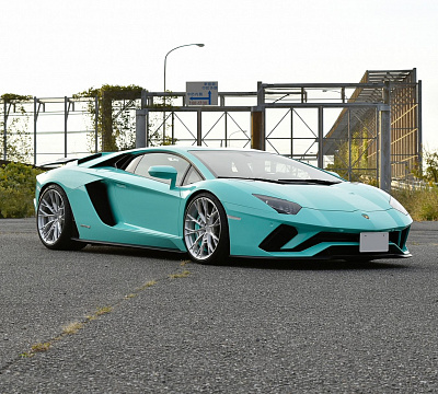Фото дисков Anrky S1-X5 на Lamborghini Aventador