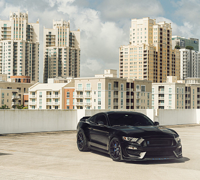 Фото дисков Vossen HF-5 на Ford Mustang VI