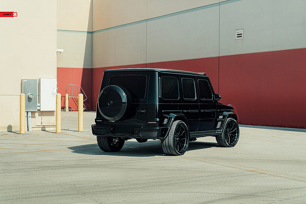 Фото дисков Anrky AN30 Черный сатин на Mercedes-Benz G-Class III