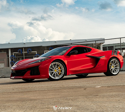 Фото дисков Anrky AN28 на Chevrolet Corvette C8