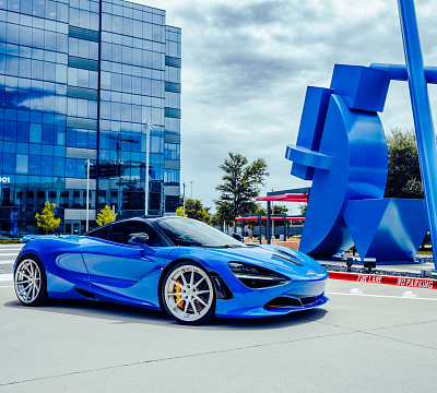 Фото дисков Strasse Wheels SV10 Deep Concave Duoblock на McLaren 720S